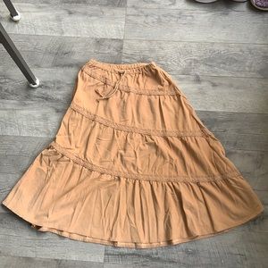 Gap Kids Long Brown Skirt, size XXL Kids